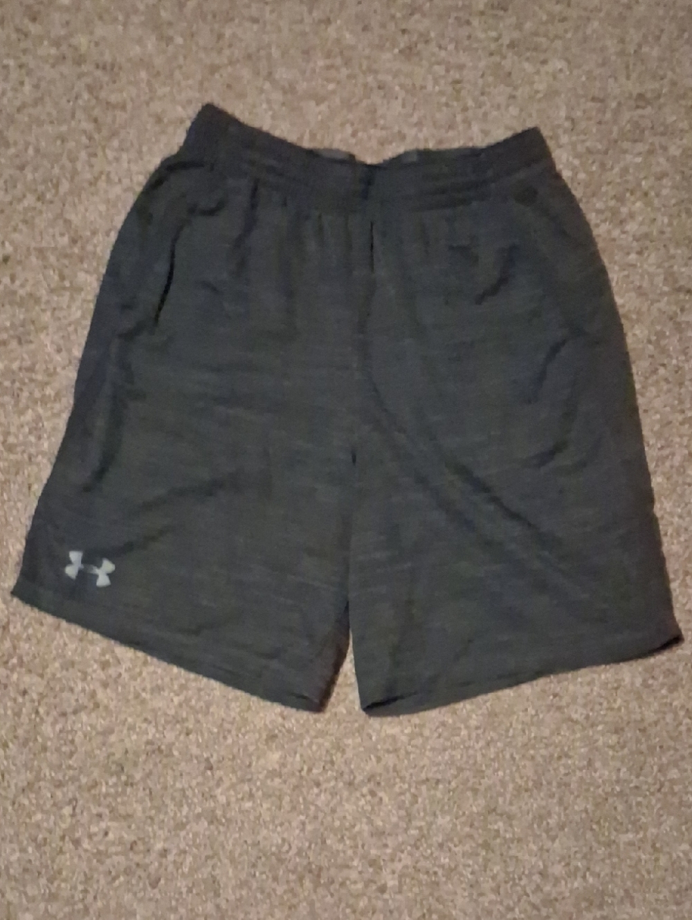 Under Armour Men's Dark Gray Heat Gear Shorts